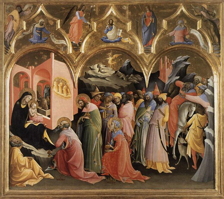 Lorenzo Monaco Adoration of the Magi (mk08)